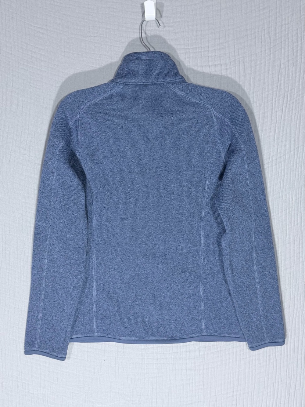 💙 NWOT | Patagonia | Better Sweater | Heathered Blue Half-Zip Fleece Pullover | - Picture 2 of 6